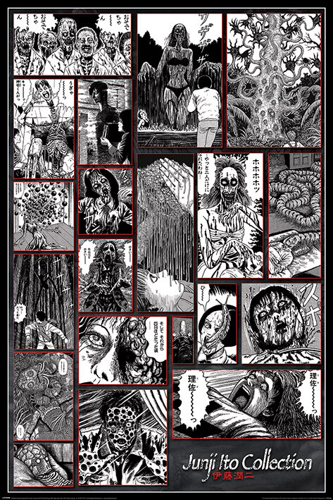 Junji Ito - Collection of the Macabre Póster, Lámina